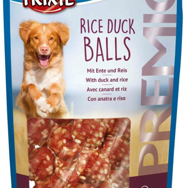Premio RICE DUCK BALLS - kuličky kachna a rýže 80 g