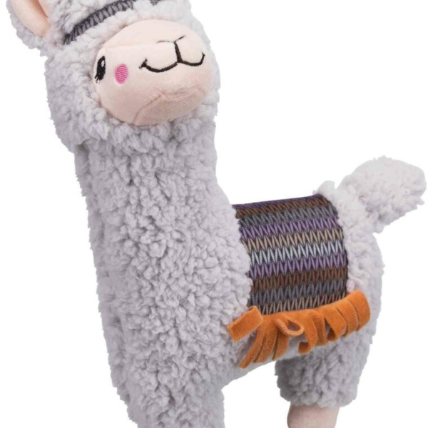 Plyšová alpaka se zvukem - různé bervy 31 cm