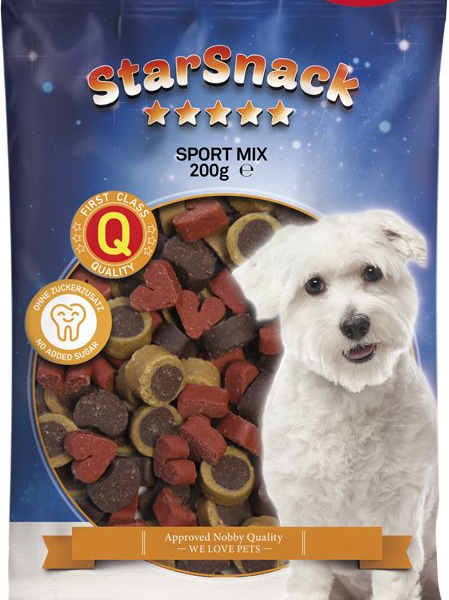 Nobby StarSnack Sport Mix kyblík pamlsky pro psa