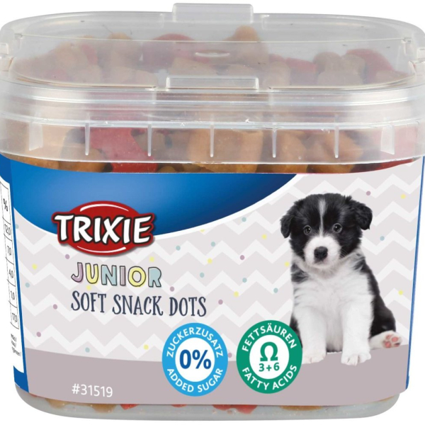 JUNIOR Soft Snack Dots s Omega 3  140 g