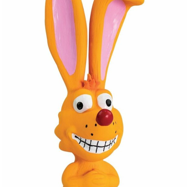 Liška s dlouhýma ušima 17cm, se zvukem, latex, HipHop