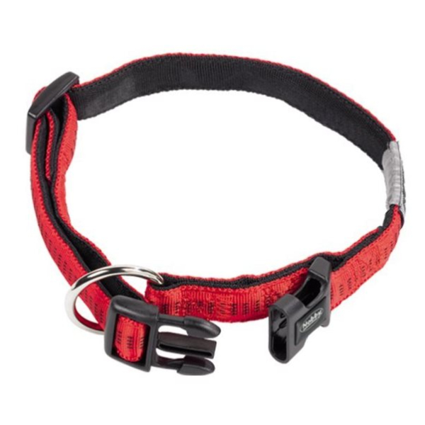Nobby SOFT GRIP obojek 50-65cm / 25mm červená