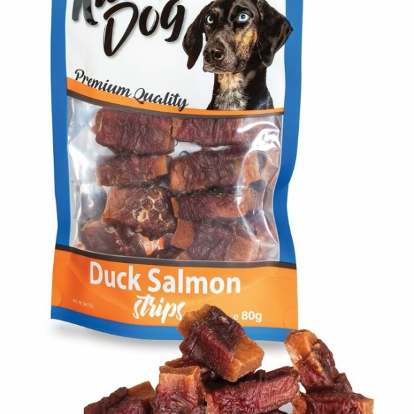 KIDDOG losos obalený kachním masíčkem 80 g