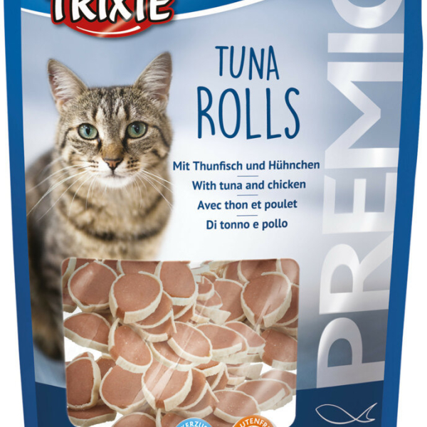 PREMIO Tuna Rolls 50 g - s tuňákem a kuřecím masem