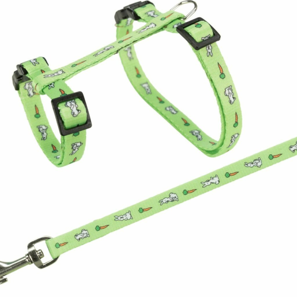 Poostroj s vodítkem pro králíka - motiv 25-44/1cm 1,25m