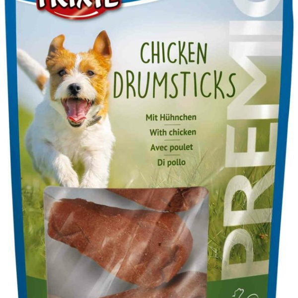 Premio CHICKEN DRUMSTICKS Light - kuřecí špalíky na kalciové kosti 95 g