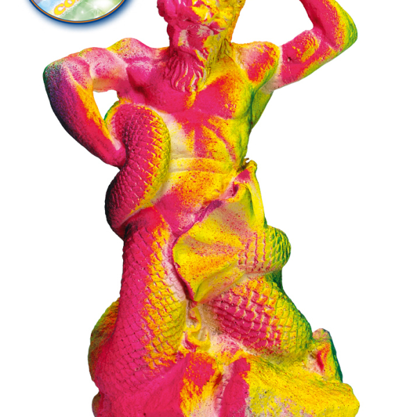 Nobby akvarijní dekorace postava řecké mytologie neon 12,7 x 10,2 x 20,2 cm