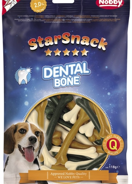 Nobby StarSnack Dental Bone dentální kostičky 8cm / 118g
