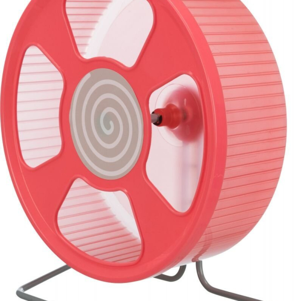 Tréninkové kolo pro křečka velké, plastové 28 cm, kov.stojan