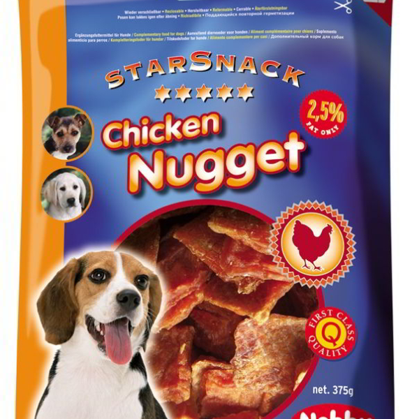 Nobby StarSnack Chicken Nugget kuřecí nugetky 375g