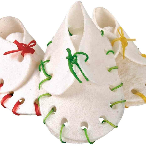 DoggyBits botičky 7 cm z buvolí kůže 100g