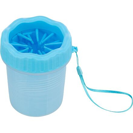 PAW CLEANER - kalíšek k čištění tlapek - silikon/plast, modrá