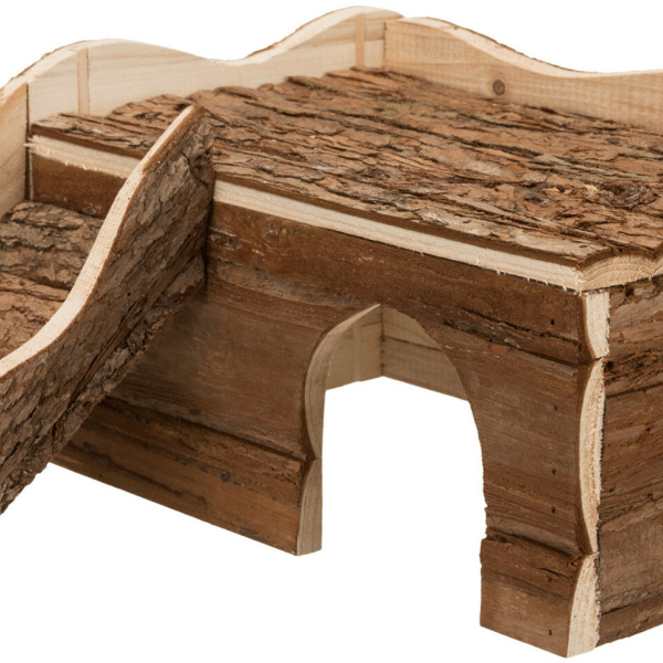Natural Living dřevěný domek INKE 30 x 16 x 32 cm