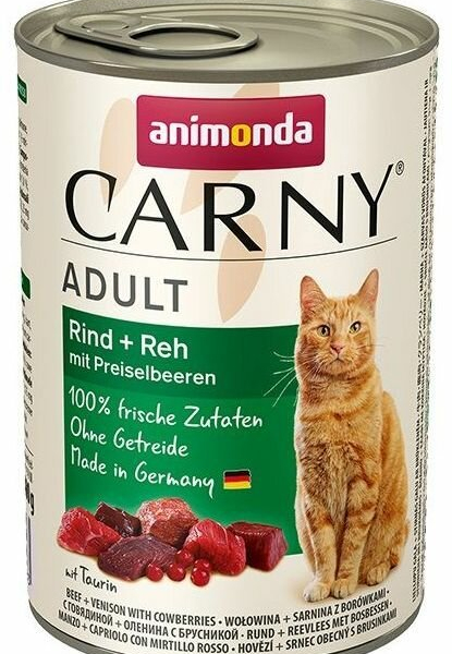ANIMONDA konzerva CARNY Adult