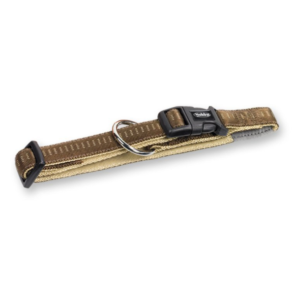 Nobby SOFT GRIP obojek 25-35cm / 15mm hnědá