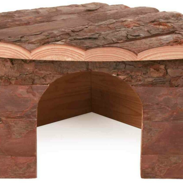 Dřevěný dům rohový JESPER pro králíka 42x15x30/30cm