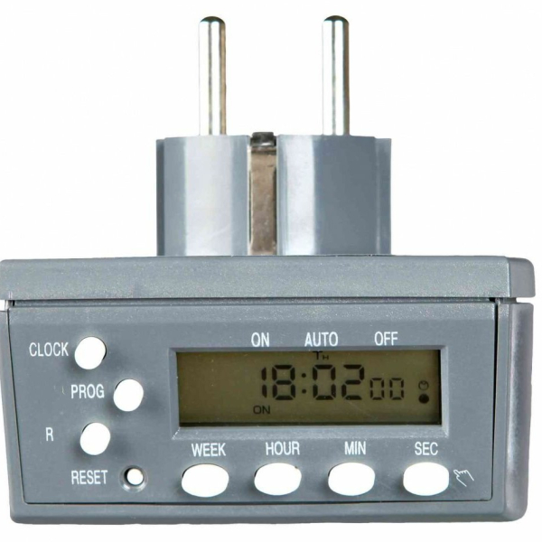 Digital timer - časovač s funkcí po vteřinách,  7 x 7 cm (RP 1,50 Kč)
