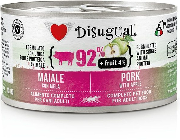 Disugual Fruit Dog Single Protein Vepřové s jablkem konzerva