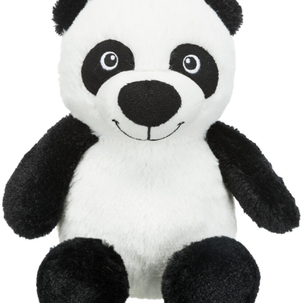 Panda, plyšová hračka pro psy, se zvukem, 26cm