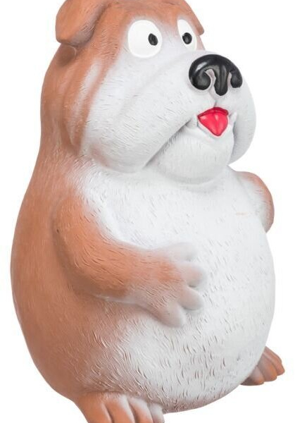 Pes, latexová hračka plněná, se zvukem, 14 cm