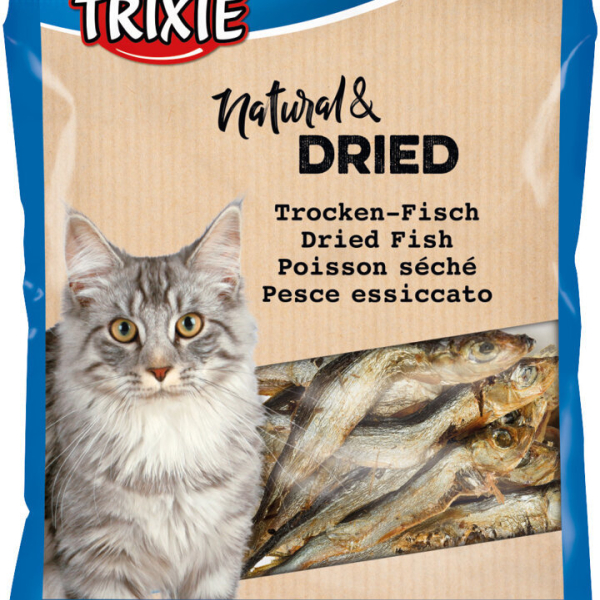 Sušené rybičky, pamlsek pro kočky  50g TRIXIE