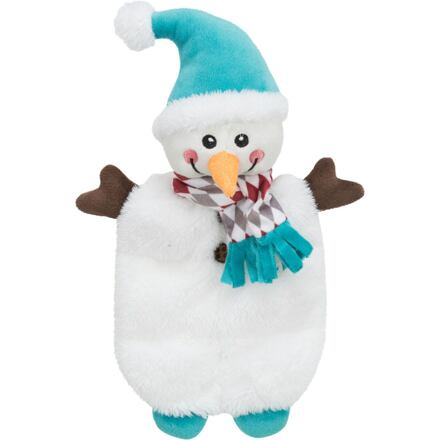 Xmas SNOWMAN, plyšový sněhulák