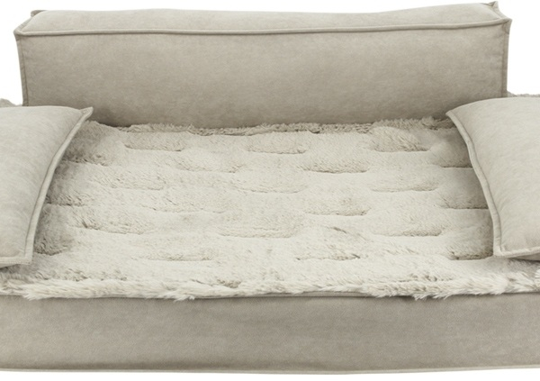 Ortopedická obdelníková pohovka Nobby Nuka pro psy béžová 92x65x10cm