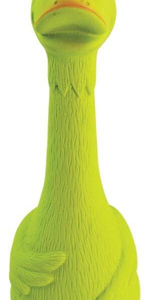 Kachnička sedící 21cm, se zvukem, latex, HipHop