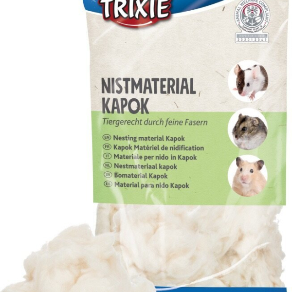Kapok, materiál k vybudování hnízda - krémová
