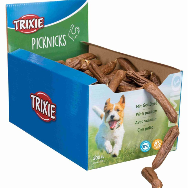 Premio PICKNICKS klobásky - 8g, 200ks - TRIXIE