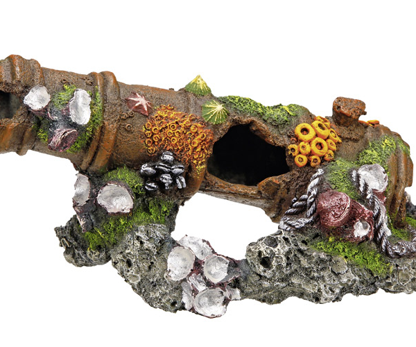 Nobby akvarijní dekorace dělo 24 x 11,5 x 11,5 cm