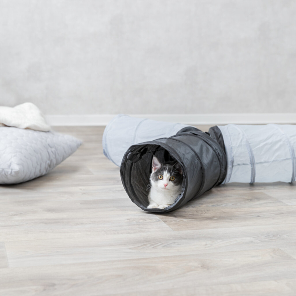 Tunel pro kočky se třemi vchody 3x22x50cm
