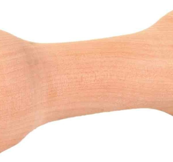 Dřevěná činka aport kulatá cca