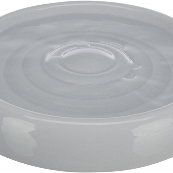 Keramická miska na vodu, 0.2 l/ø 18 cm, šedá