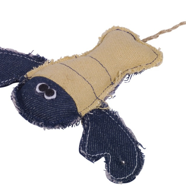 Nobby hračka pro kočky humr s rolničkou a catnipem 18 cm