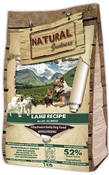 Natural Greatness Lamb Recipe All Breed Sensitiv/jehně