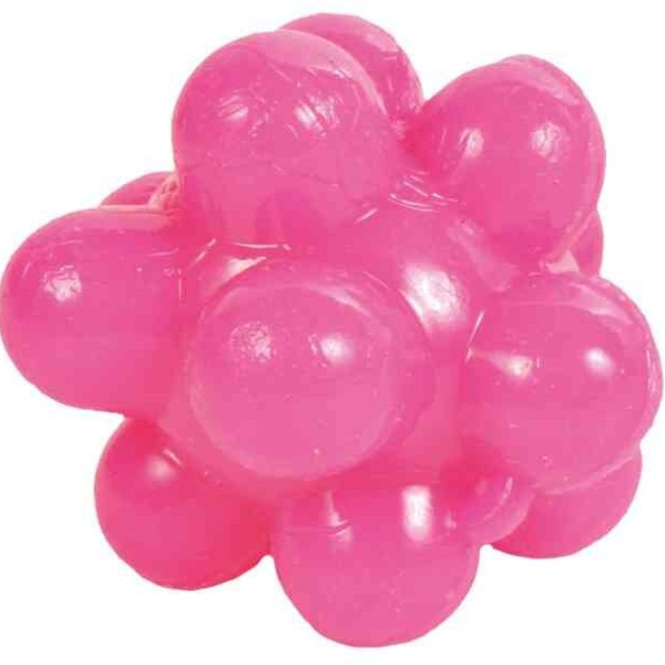 Ježaté kuličky mechová guma 3,5 cm 4ks