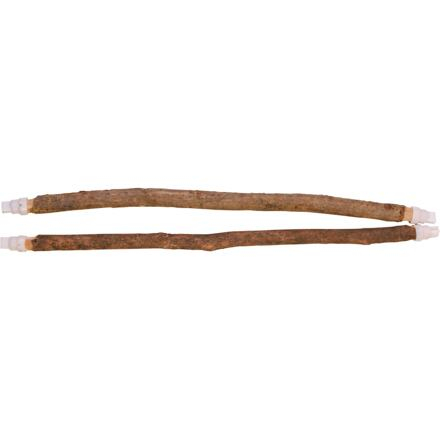Set přírodních bidýlek 55 cm / 10-12 mm, dřevo s kůrou