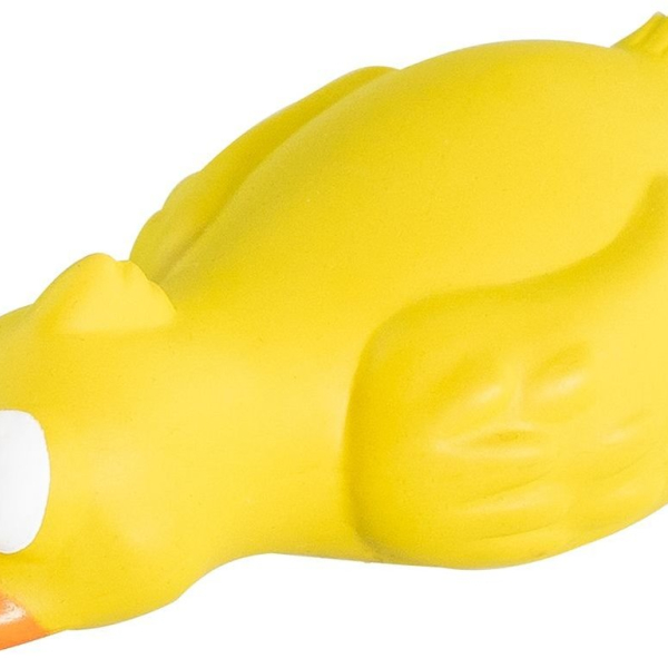 Kachnička HipHop přírodní guma 12 cm