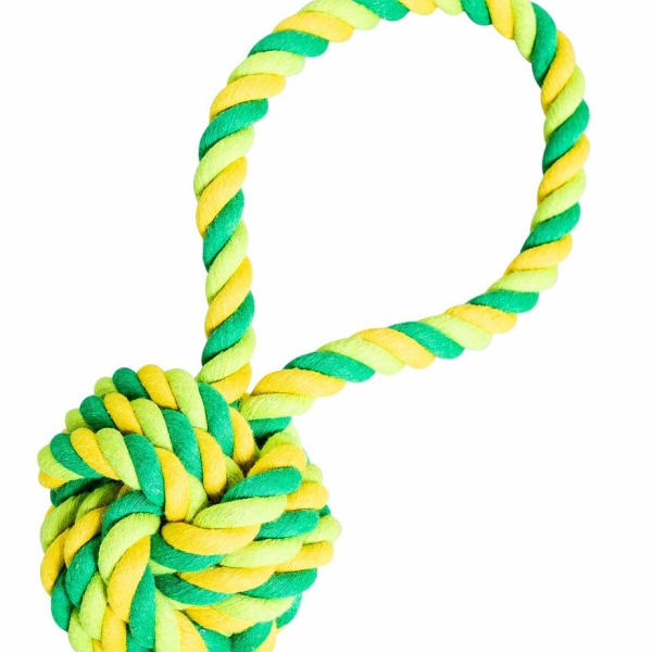 Přetahovadlo HipHop bavlněné 24 cm /190 g limetková, zelená