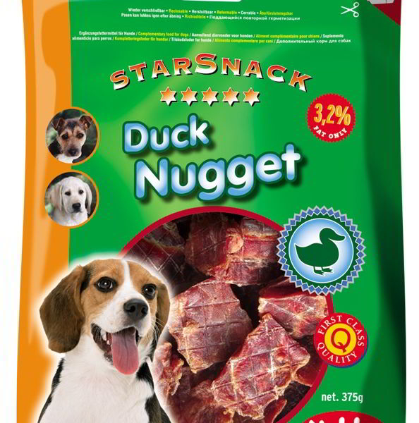 Nobby StarSnack Duck Nugget kachní nugetky 375g