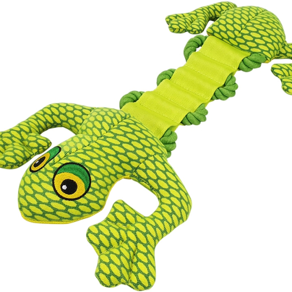 Nobby hračka propletená žába pevný nylon 43cm