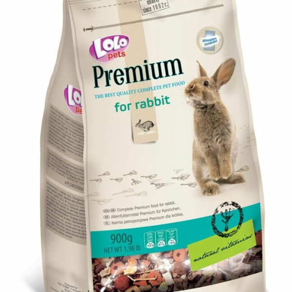 LOLO PREMIUM krmivo pro králíky 900 g sáček