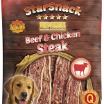 Nobby StarSnack BBQ Beef & Chicken Steak pamlsky 113g — Náhled 1 z 2