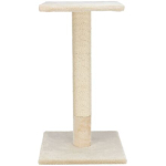Škrabací sloupek BEANA s odpočívadlem, 9 cm / 69 cm, sisal/plyš — Náhled 2 z 4