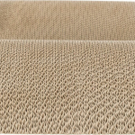 XXL škrabadlo dvojvlna,  64 × 14 × 37 cm, karton, šedá — Náhled 3 z 3