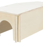 Skládací dřevěný domek HOLM pro králíčky, 50 x 23 x 33 cm — Náhled 4 z 4