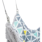 Hammock SUNNY dvoupatrový, pro křečky, 30 x 30 cm, polyester — Náhled 4 z 4
