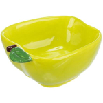 Keramická miska JABLKO (morče,králík), 180 ml/ 12 x 11 cm, zelená — Náhled 1 z 4