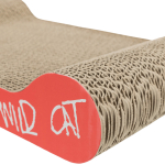 WILD CAT škrábací karton 41x7x24 cm oranžový — Náhled 3 z 3